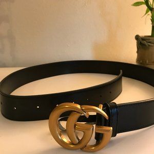 COPY - Gucci belt with Double G buckle